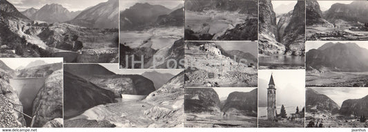 Val del Piave - Longarone - Diga del Vajont - Italy - Italia - unused - JH Postcards
