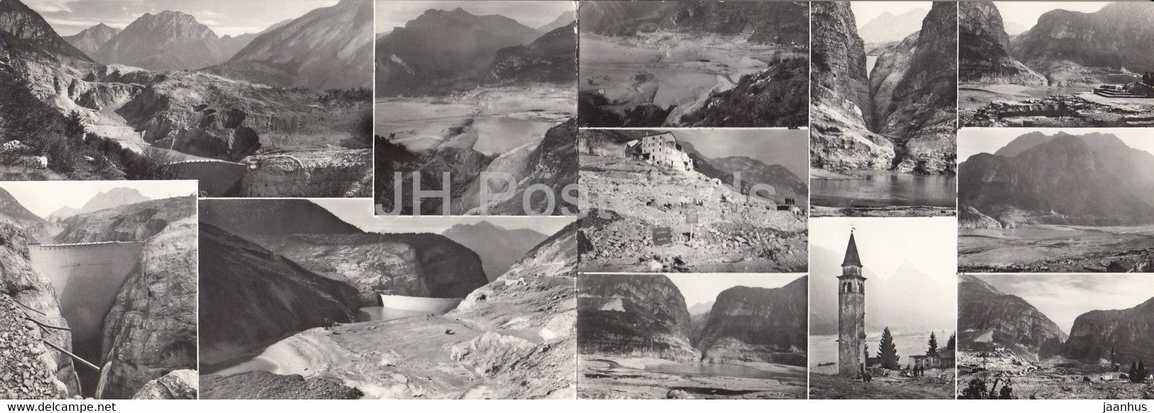 Val del Piave - Longarone - Diga del Vajont - Italy - Italia - unused - JH Postcards