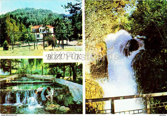 Bozuyuk - waterfall - Yurt - Turkey - unused - JH Postcards