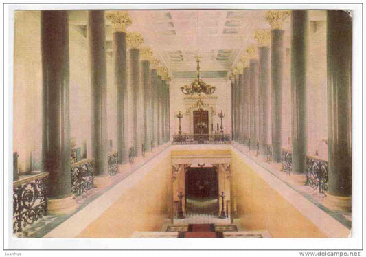 Hermitage Staircase - halls of the Hermitage I - Leningrad - St. Petersburg - 1968 - Russia USSR - unused - JH Postcards