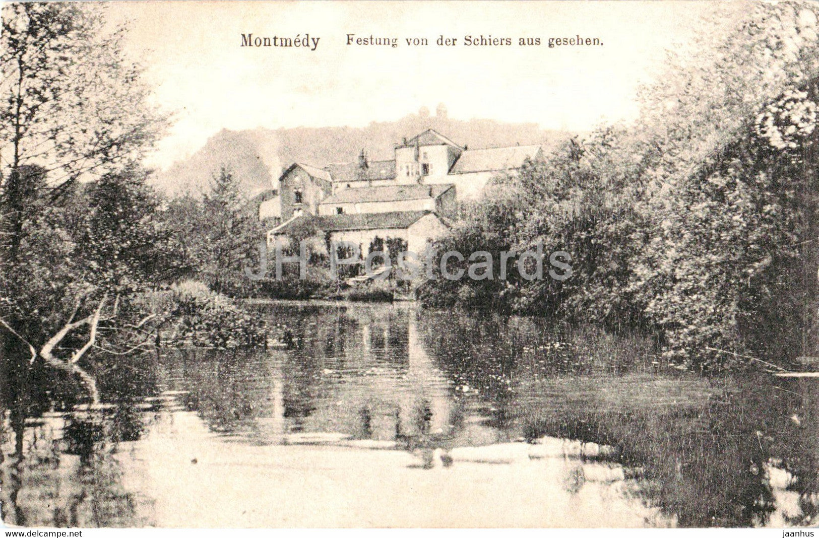 Montmedy - Festung von der Schiers aus gesehen - 193055 - old postcard - France - unused - JH Postcards