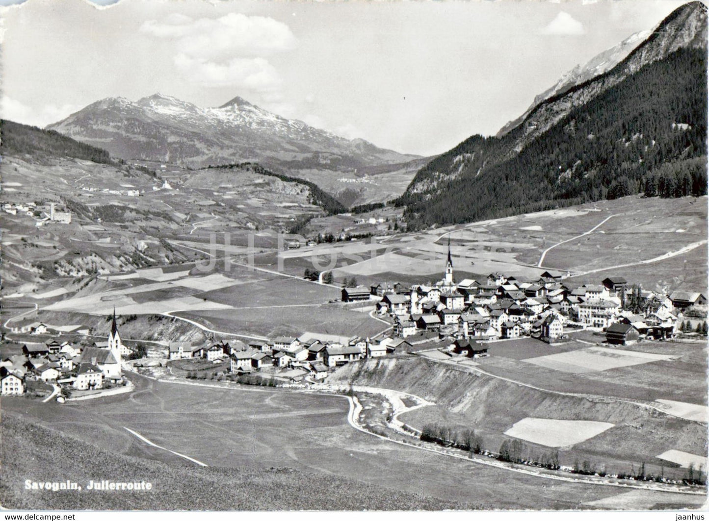Savognin - Jullerroute - Feldpost - military mail - 33758 - Switzerland - used - JH Postcards