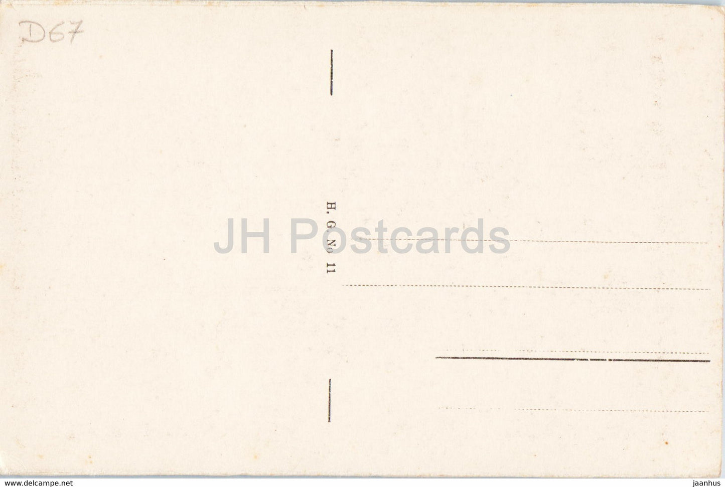 Vallee de Wormsa - 11 - old postcard - France - unused