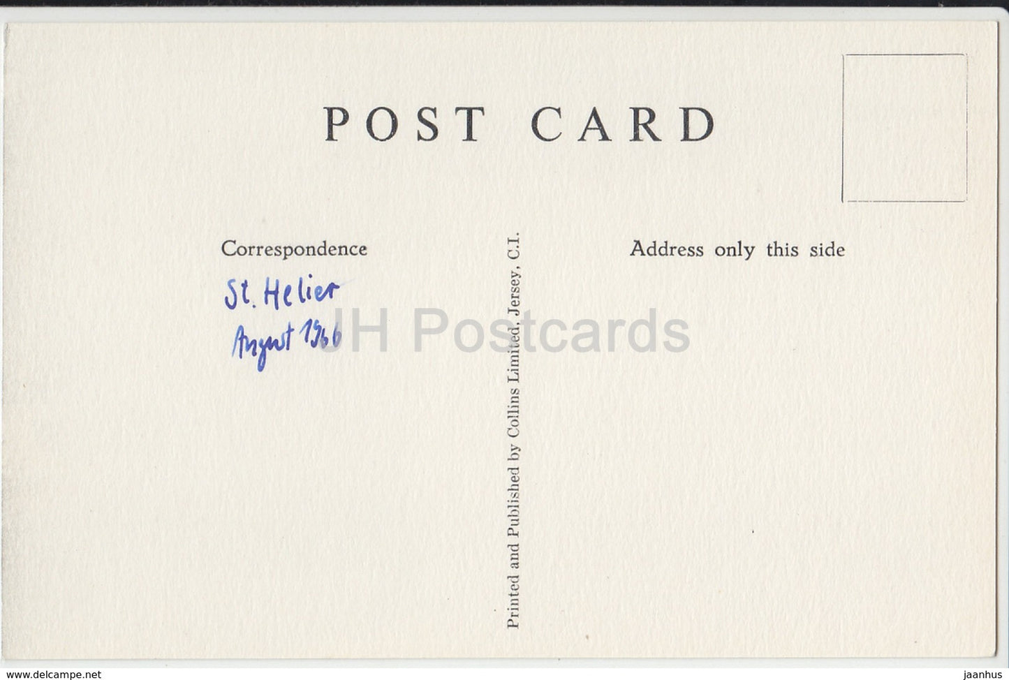 St. Helier - Church - 1966 - United Kingdom - Channel Islands - Jersey - used