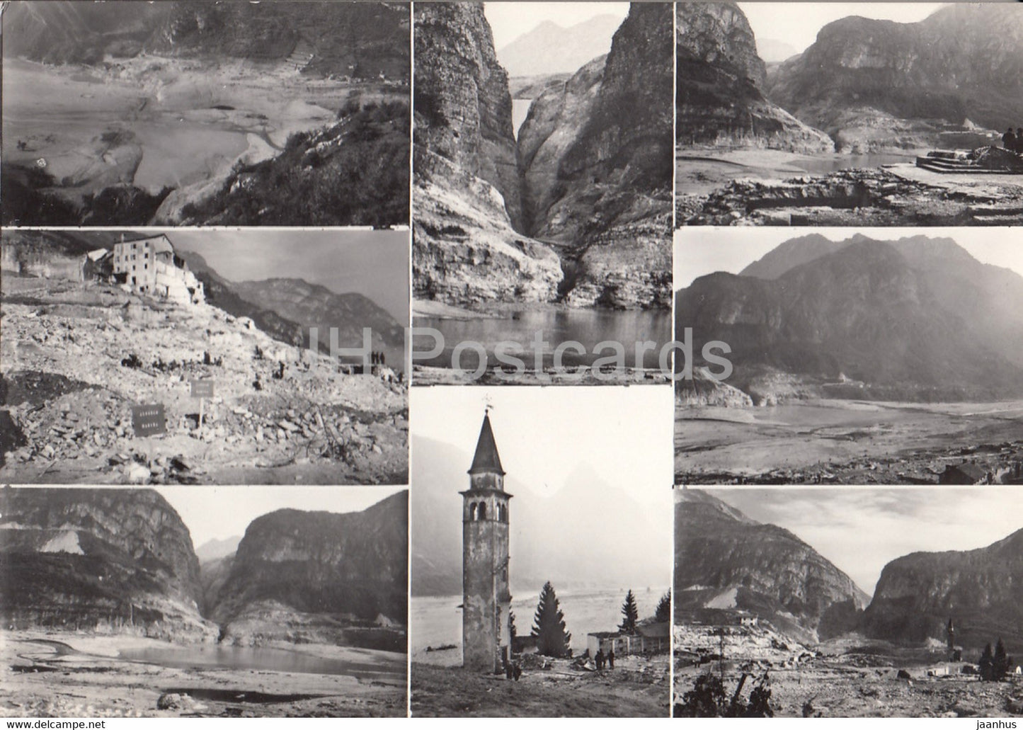 Val del Piave - Longarone - Diga del Vajont - Italien - Italia - unbenutzt