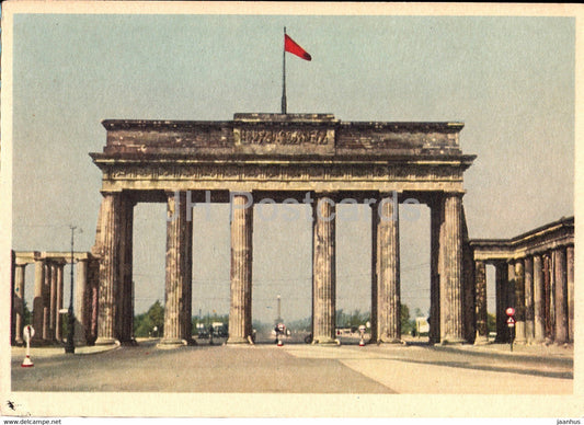 Berlin - Branderburger Tor - Schone Deutsche Heimat - 9 - Germany DDR - unused - JH Postcards