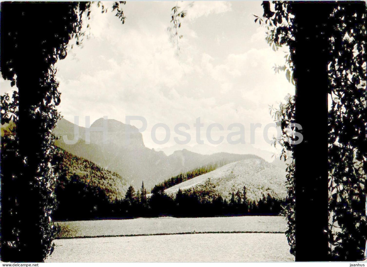Vysoke Tatry - Javorina - Pohlad z polovnickeho zamku - View from Polovnice castle - Slovakia - Czechoslovakia - unused - JH Postcards