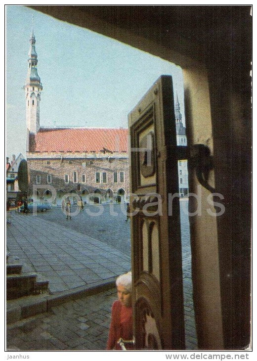 Town Hall - Tallinn - stationery - 1979 - Estonia USSR - unused - JH Postcards