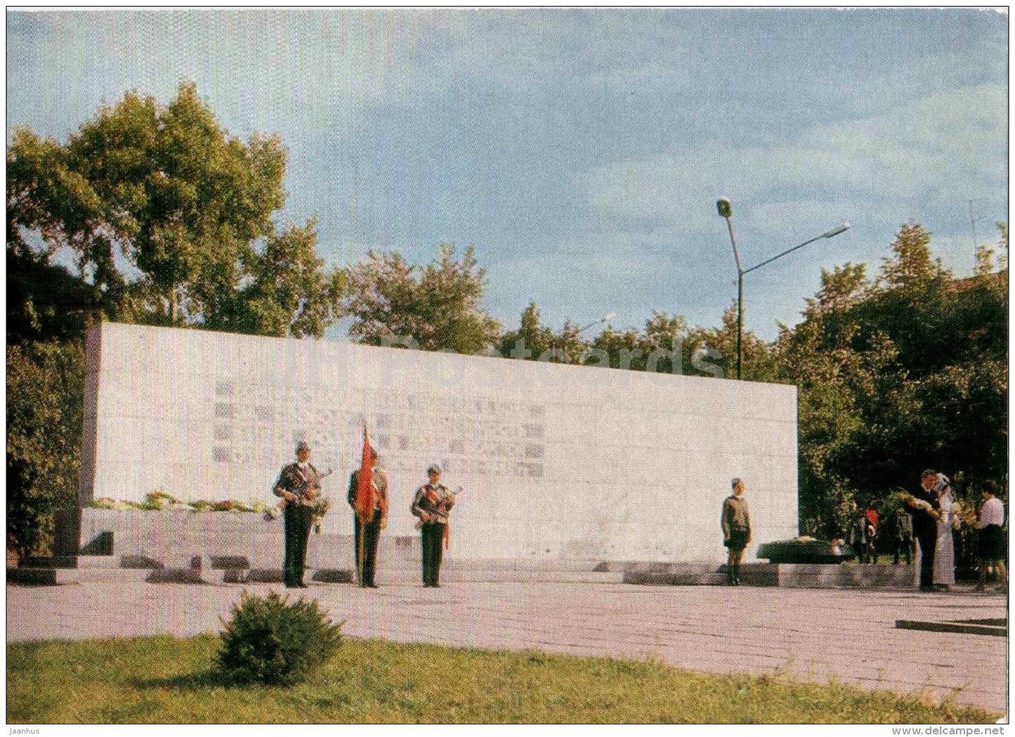 monument to Soldiers from Chelyabinsk - Chelyabinsk - postal stationery - 1973 - Russia USSR - unused - JH Postcards