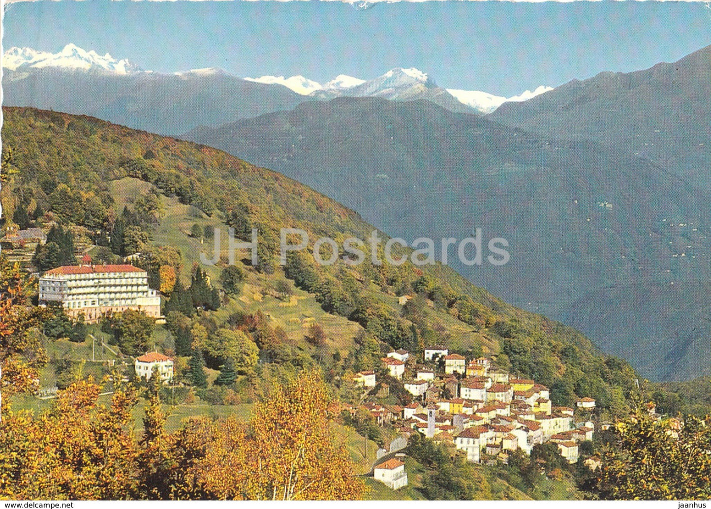 Cademario TI - 5892 - 1972 - Switzerland - used - JH Postcards