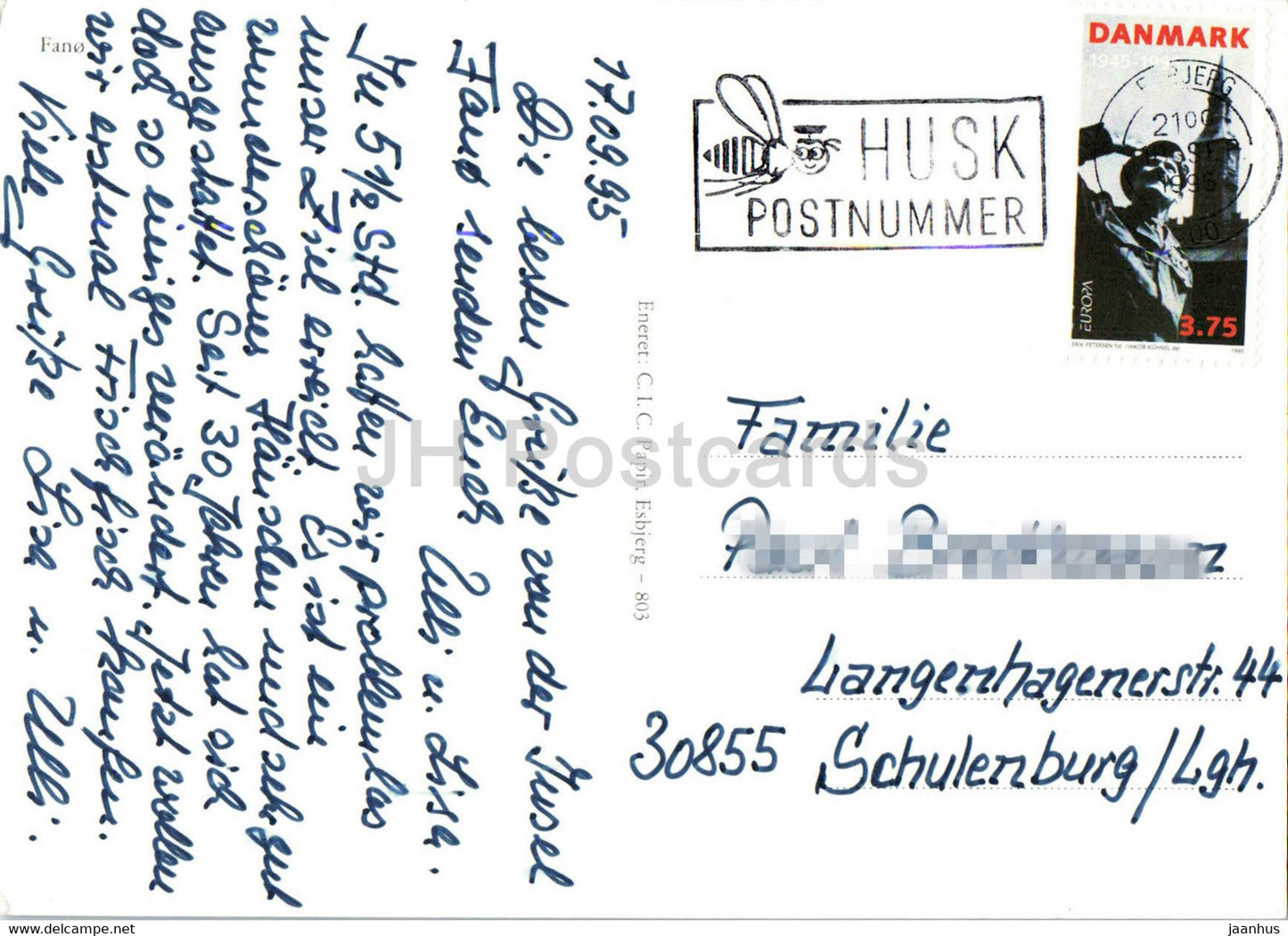 Fano – Multiview – Windmühlen – Stadtansichten – Strand – 1995 – Dänemark – gebraucht