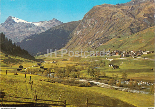 Nufenen 1569 m - San Bernardino Strasse N 13 mit Kirchalphorn - 5804 - Switzerland - unused - JH Postcards