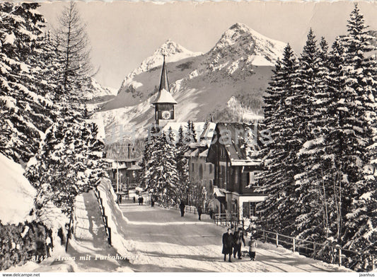 Arosa mit Furkahorner - 1960 - Switzerland - used - JH Postcards