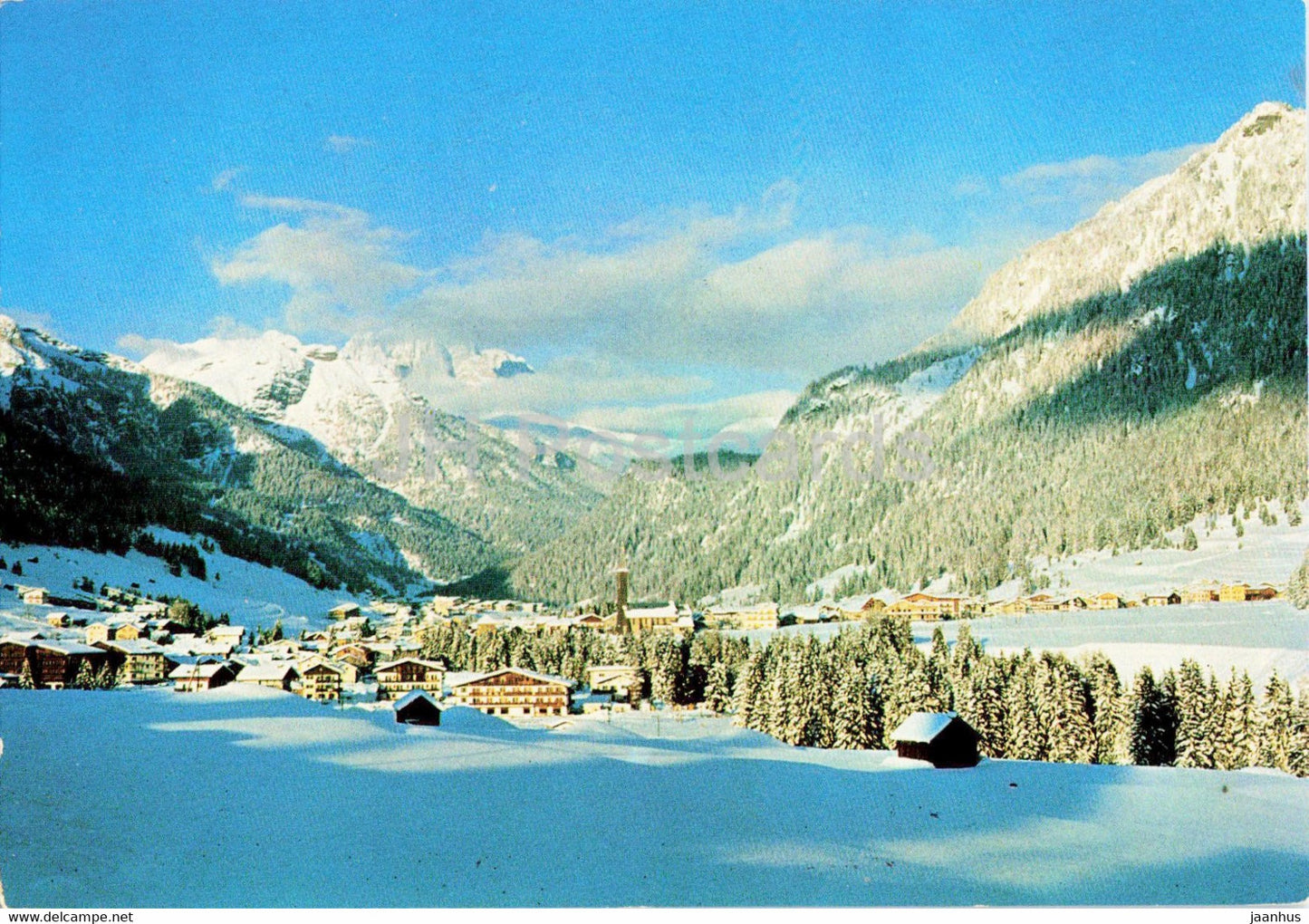 Pozza di Fassa - Dolomiti - 1980 - Italy - used - JH Postcards