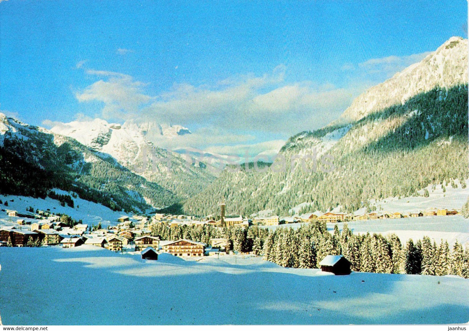 Pozza di Fassa - Dolomiti - 1980 - Italy - used - JH Postcards