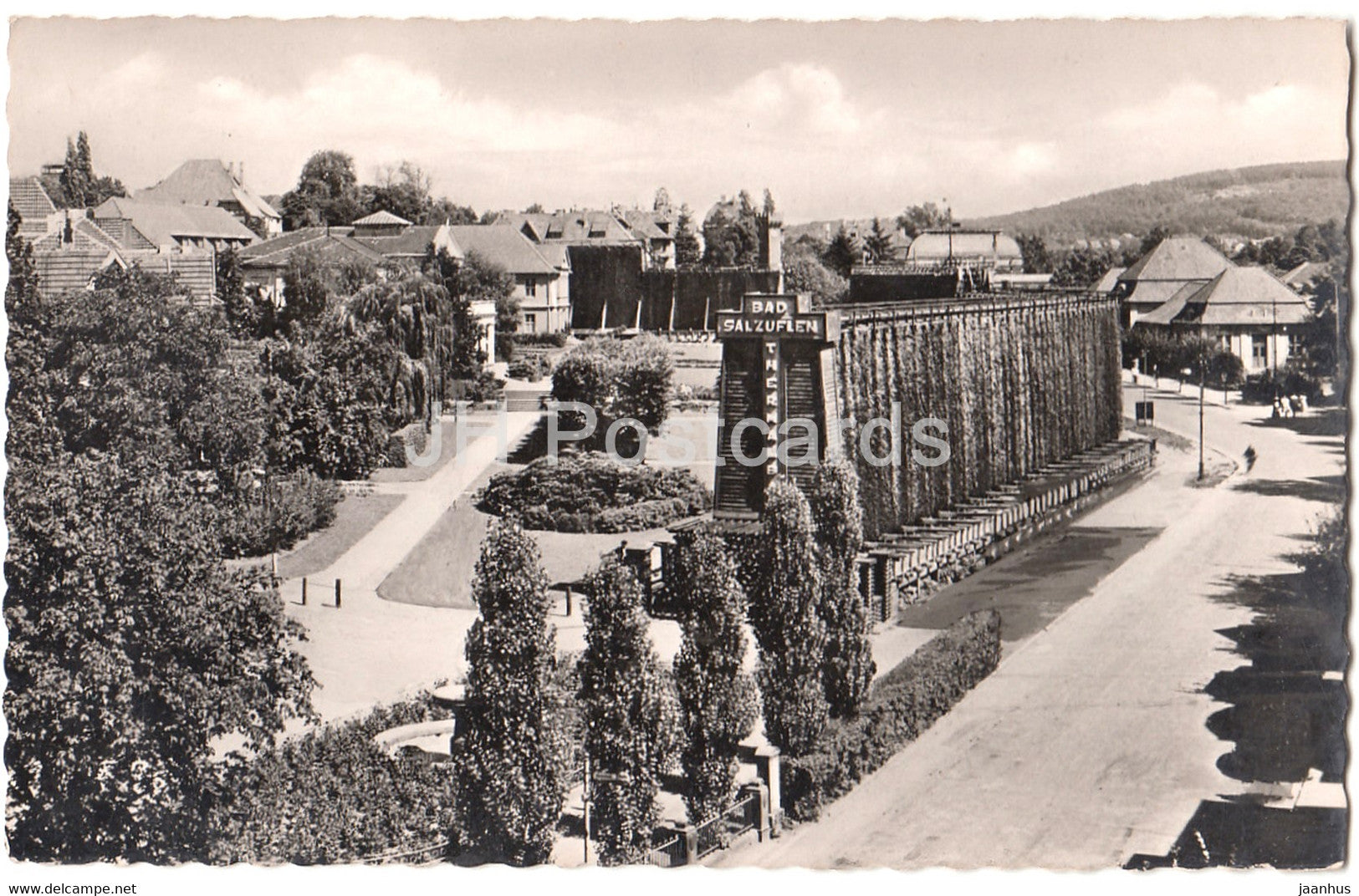 Bad Salzuflen - Gradierwerk mit Badehausern - Germany - unused - JH Postcards
