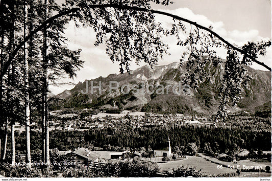 Bad Reichenhall von Nonn - old postcard - 1955 - Germany - used - JH Postcards