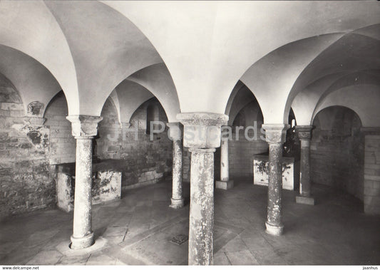 Praha - Prague - Basilika of St George - The Crypt - Romanic Period Prague - Czechoslovakia - Czech Republic - unused - JH Postcards