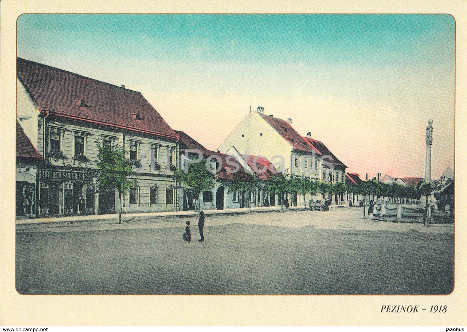 Pezinok 1918 - REPRODUCTION - 1998 - Slovakia - used - JH Postcards