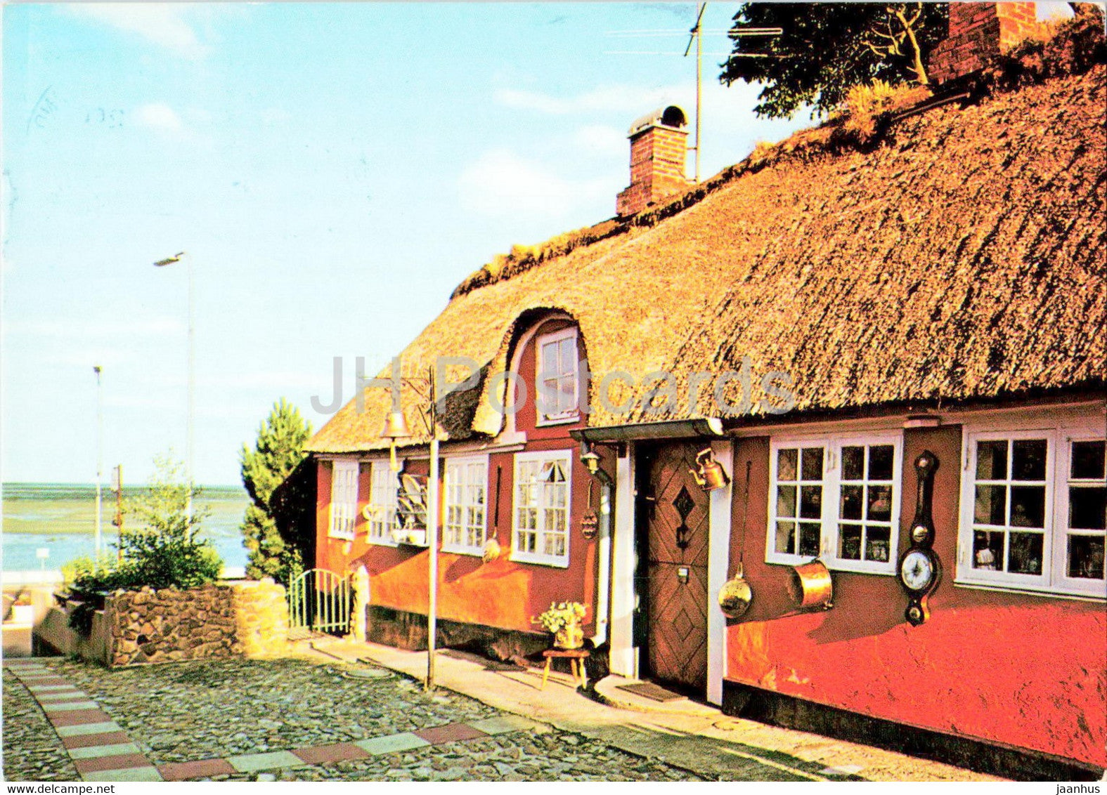 Trappen - Nordby - Fano - stairs - 1990 - Denmark - used - JH Postcards