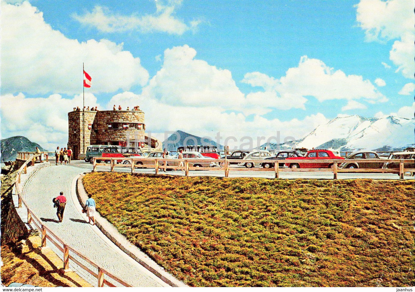 Grossglockner Hochalpenstrasse Parkplatz Edelweiss Spitze - Austria - unused - JH Postcards