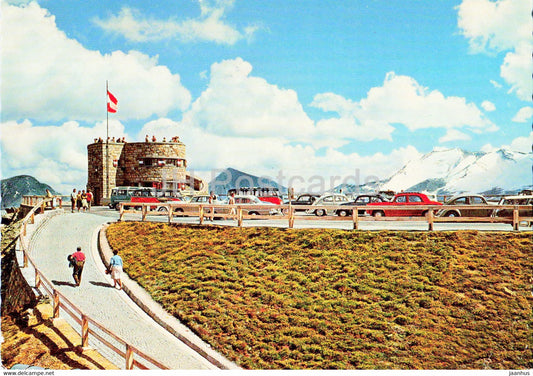Grossglockner Hochalpenstrasse Parkplatz Edelweiss Spitze - Austria - unused - JH Postcards