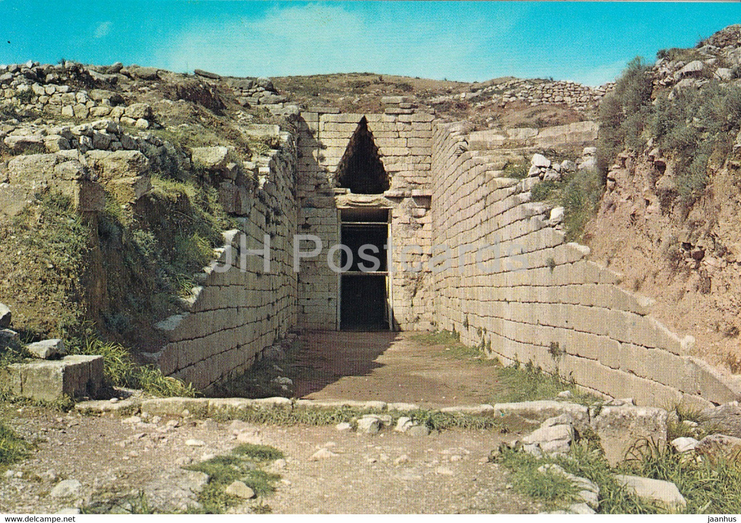 Mycenae - Clytemnestras Tomb - Ancient Greece - 6 - Greece - unused - JH Postcards