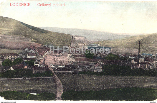 Lodenice - Celkovy Pohled - old postcard - Czech Republic - used - JH Postcards