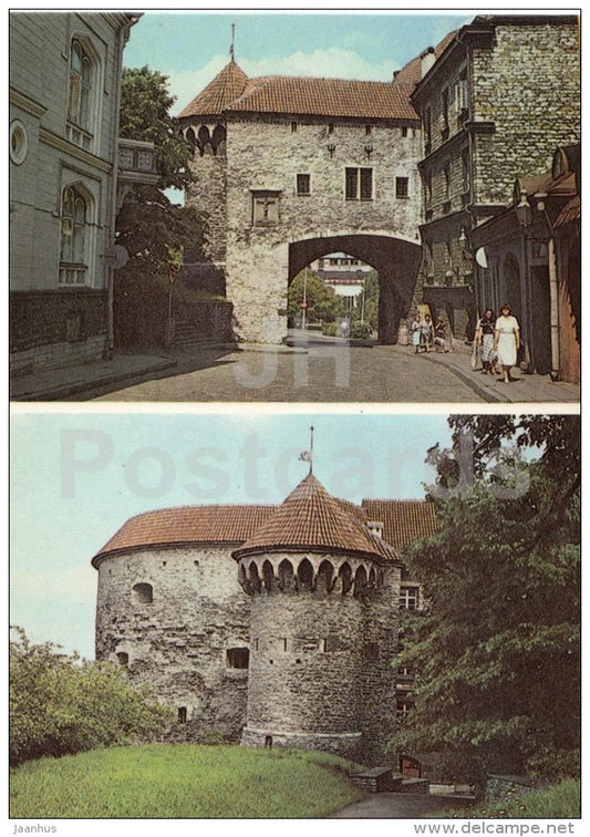 Estonian National Maritime Museum - Old Town - Tallinn - 1988 - Estonia USSR - unused - JH Postcards