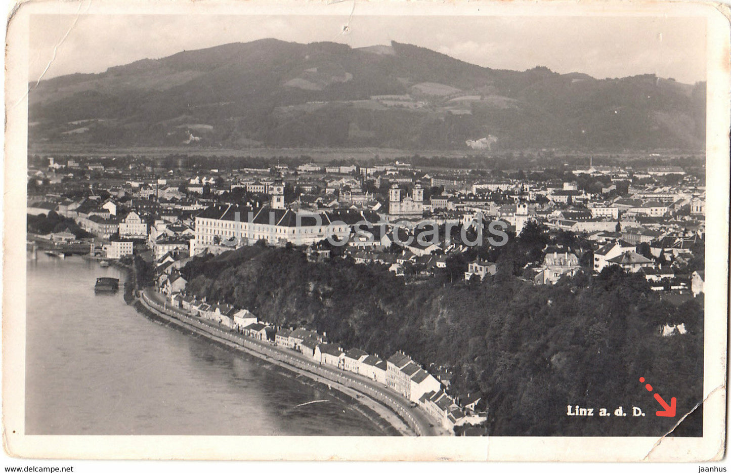 Linz a d D - 2651 - old postcard - 1942 - Austria - used - JH Postcards