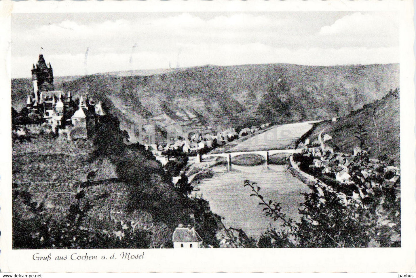 Gruss aus Cochem a d Mosel - 1962 - Germany - used - JH Postcards