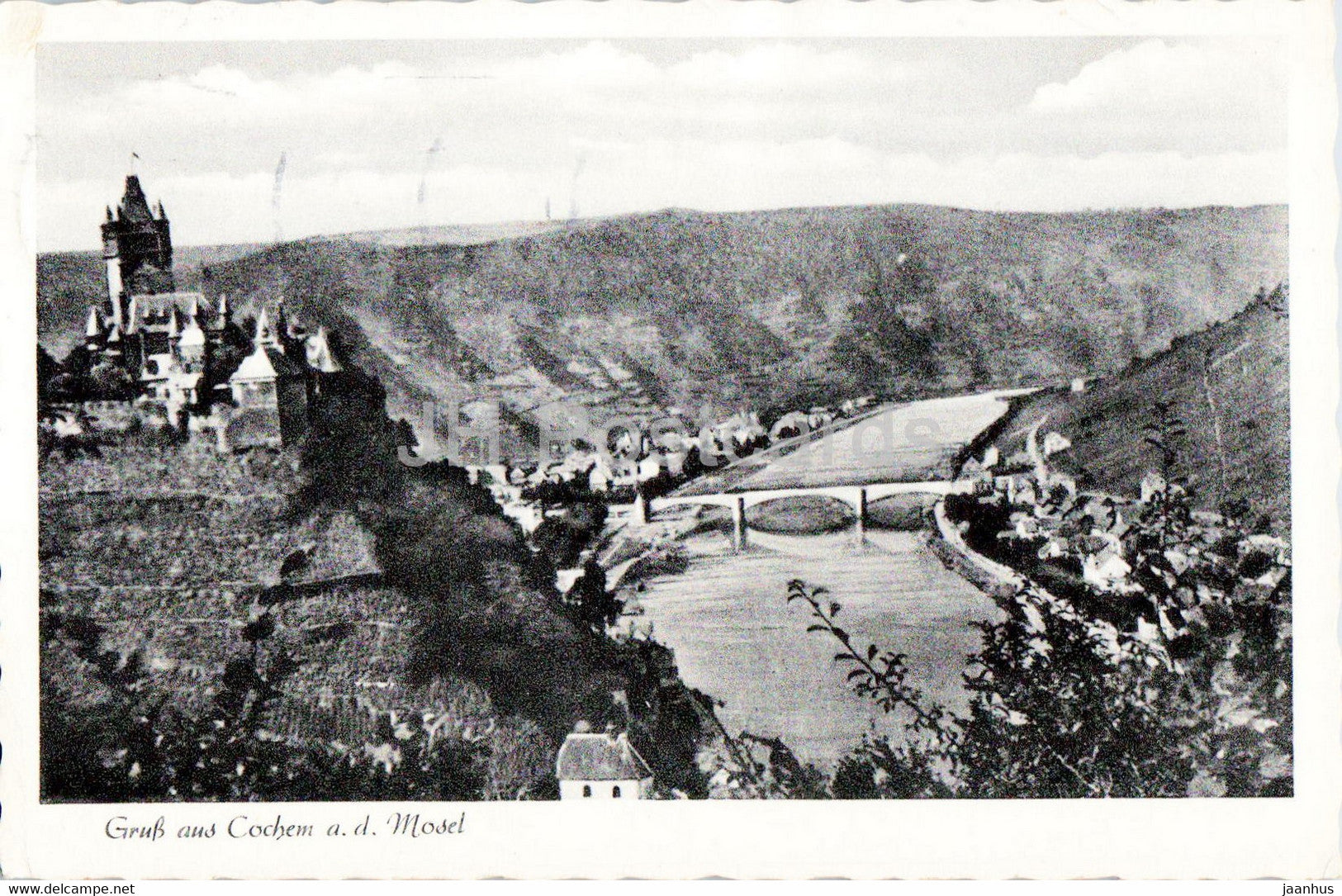 Gruss aus Cochem a d Mosel - 1962 - Germany - used - JH Postcards