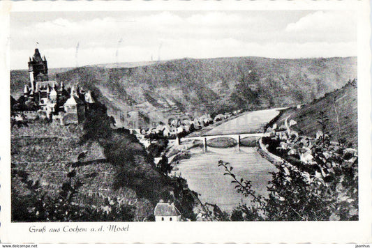 Gruss aus Cochem a d Mosel - 1962 - Germany - used - JH Postcards