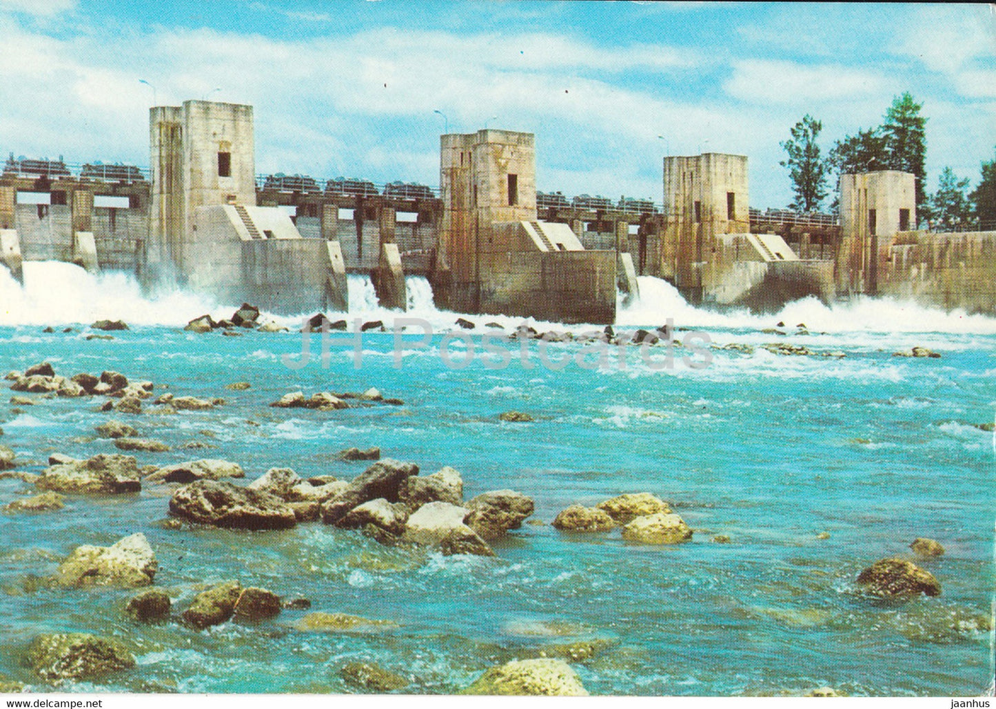 Adana - dam - Turkey - used - JH Postcards