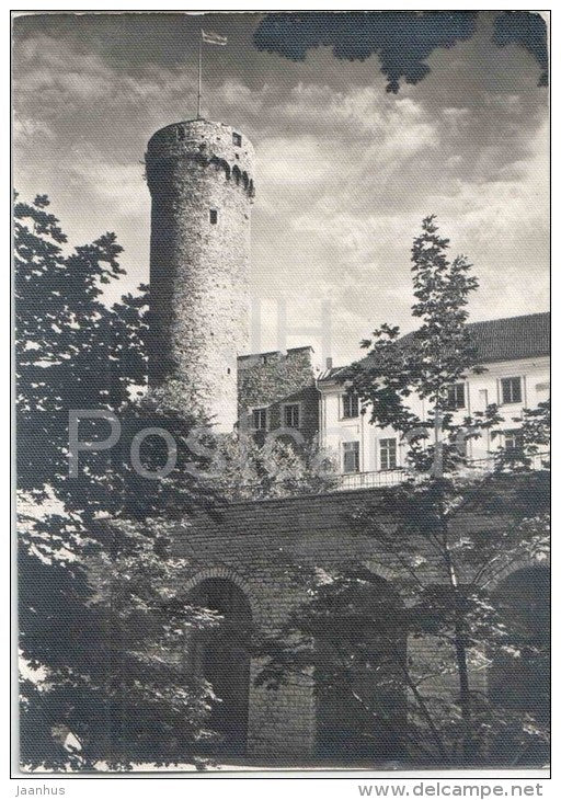 Pikk Hermann Tower - Tallinn - 1963 - Estonia USSR - unused - JH Postcards