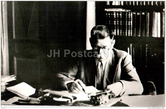 In Gorki 1935 - Russian writer Maxim Gorky - photo - 1983 - Russia USSR - unused - JH Postcards