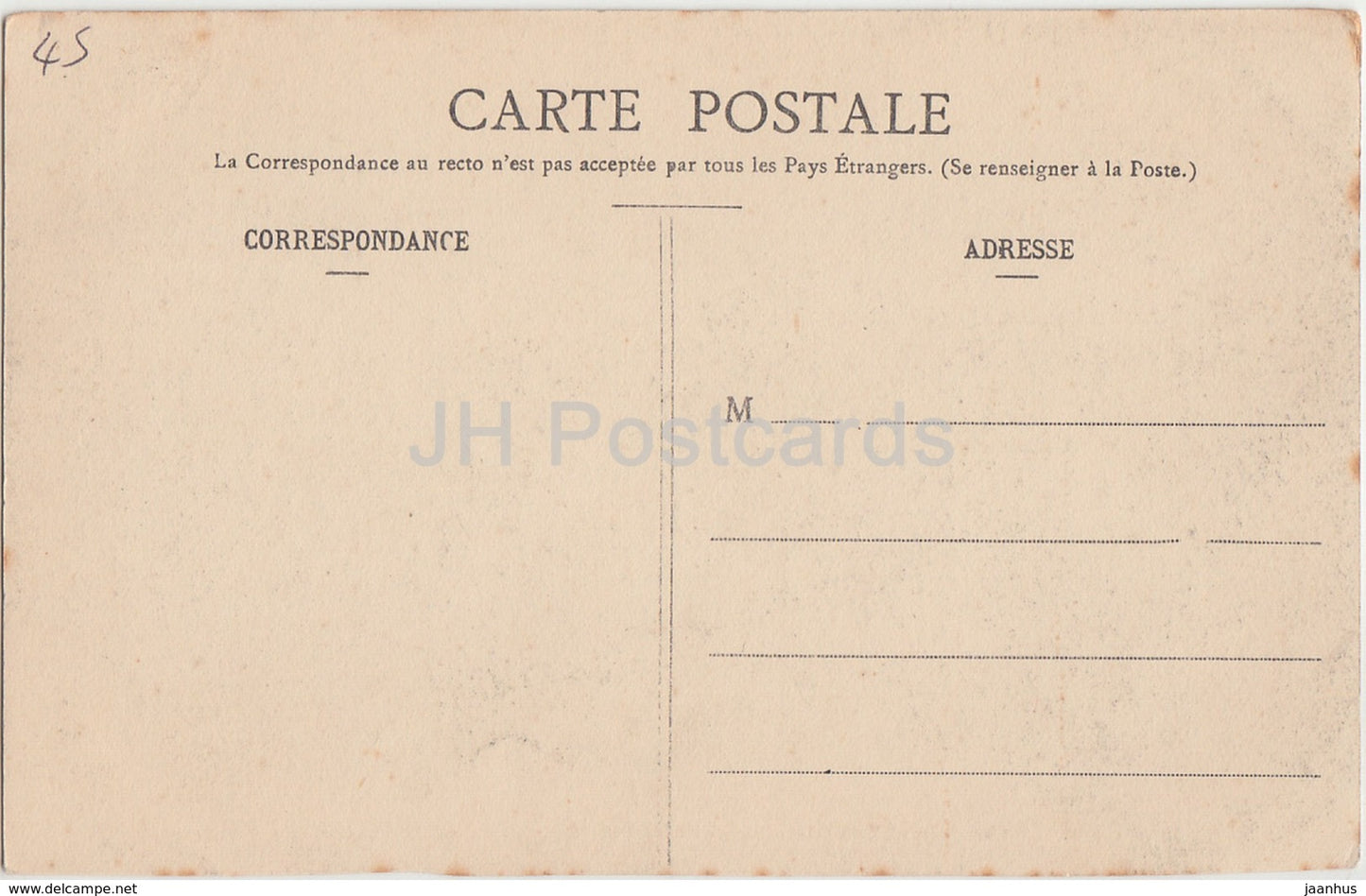 Solterre - Château de Labussière - Maison du Conservateur - Ecluses - château - 7 - carte postale ancienne - France - inutilisée