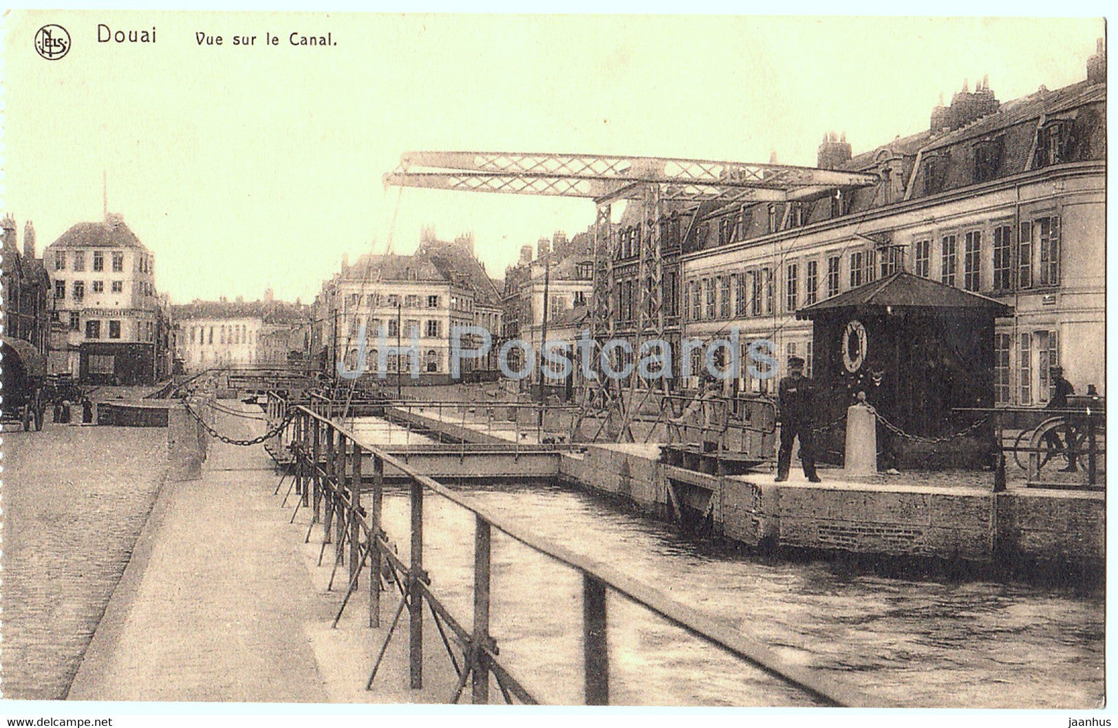 Douai - Vue sur le Canal - old postcard - France - unused - JH Postcards