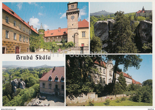 Hruba Skala castle - hotel - 1 - multiview - Czech Republic - unused - JH Postcards