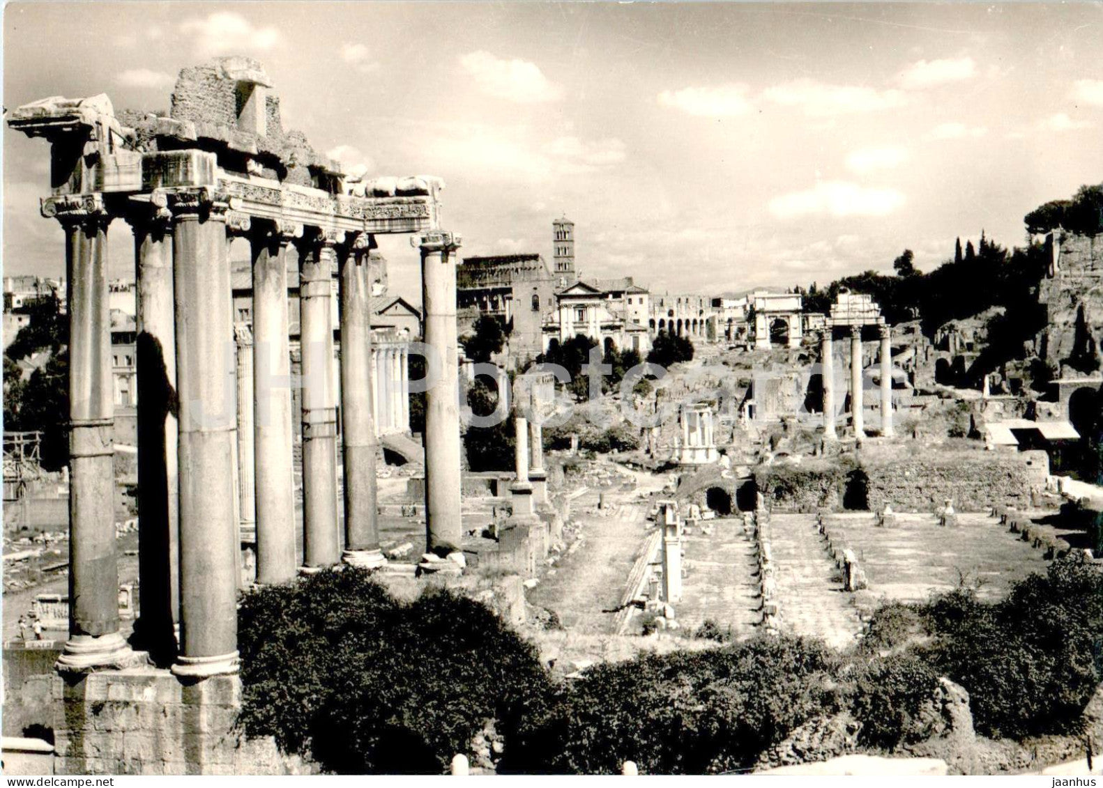 Roma - Rome - Foro Romano - Roman Forum - ancient world - 018 - Italy - used - JH Postcards