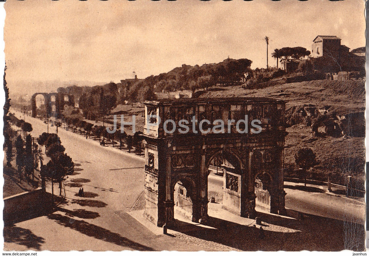 Roma - Rome - Arco di Costantino - The Arc of Constantine - old postcard - 1955 - Italy - used - JH Postcards