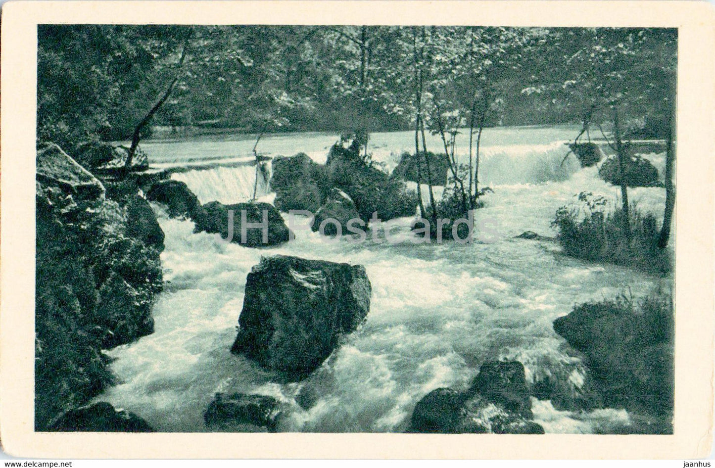 Munchen - Munich - Sommer im Englischen Garten - old postcard - Germany - unused - JH Postcards
