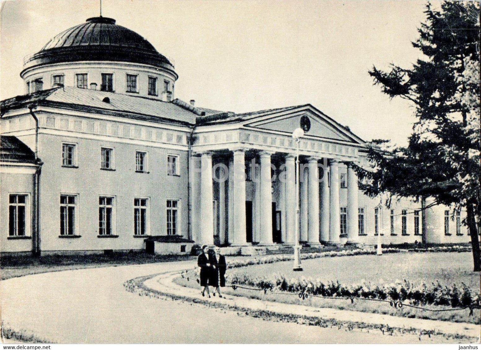 Leningrad - St Petersburg - Tauride Palace - old postcard - 1957 - Russia USSR - unused - JH Postcards