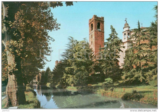 Il Castello - castle - Castelfranco Veneto - Trevisio - Veneto - 31033 - CAV 28/42 - Italia - Italy - unused - JH Postcards