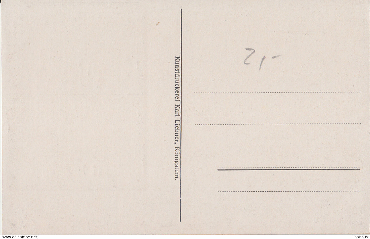 Sage vom Felsentor im Uttewalder Grund - old postcard - Germany - unused