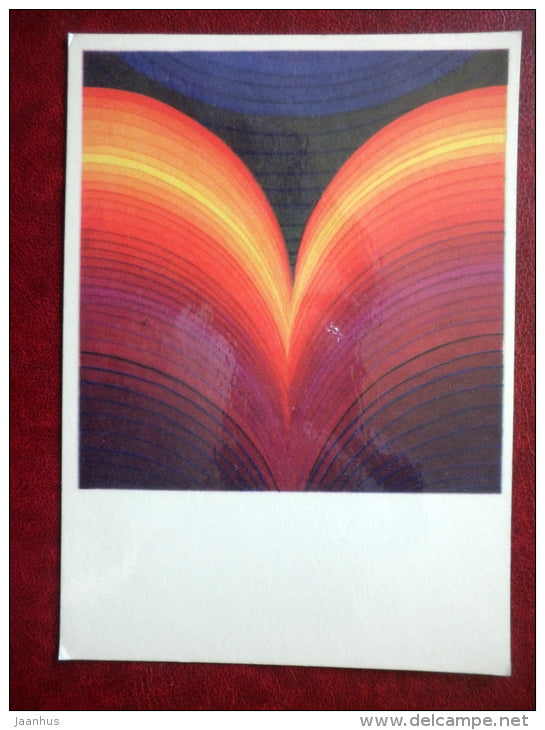 illustration by A. Vint - colours 1 - 1974 - Estonia USSR - unused - JH Postcards