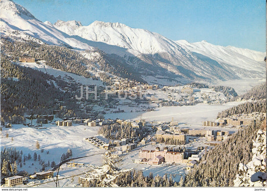 St Moritz Bad und Dorf - 1057 - 1981 - Switzerland - used - JH Postcards