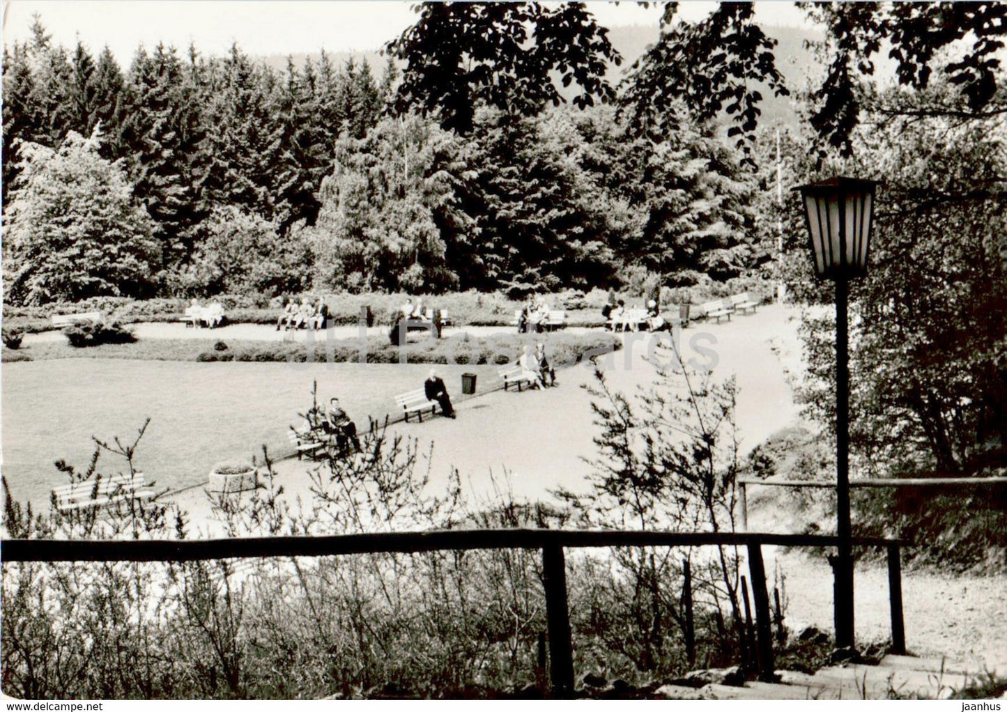 Marienglashohle Friedrichroda - Aussenanlage - Germany DDR - unused - JH Postcards