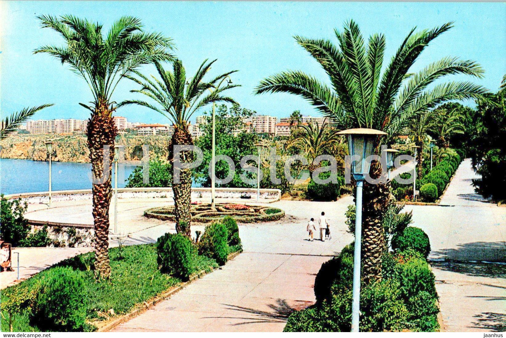 Antalya - view - 07-87 - Turkey - unused - JH Postcards