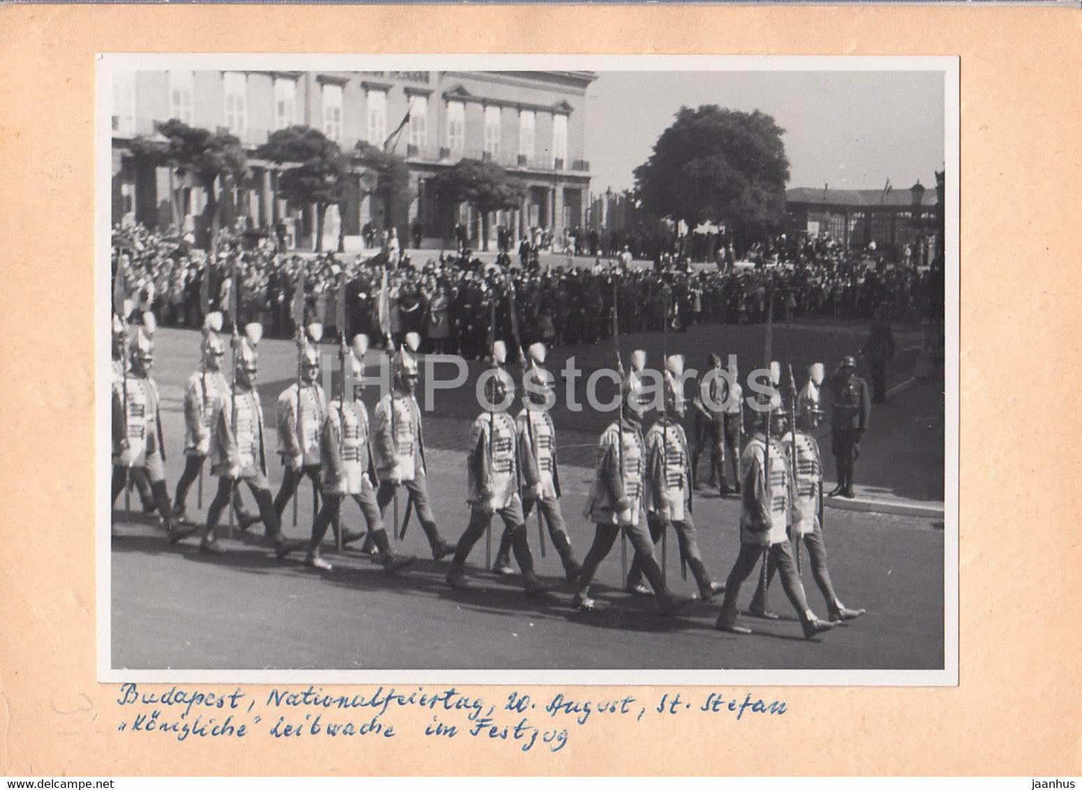 Budapest National Holiday 20 August - 1960s - Hungary - used - JH Postcards